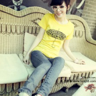 便宜T恤批发情侣装批发时尚情侣装韩版时尚女装批发便宜T恤特价