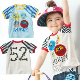 特价短袖t恤  淘宝纯棉t恤批发特价网 几元儿童t恤批发