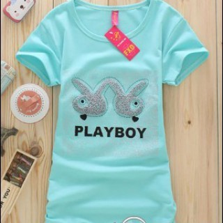 厂家直销绣花时尚韩版中长款纯棉T恤批发