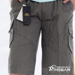 便宜男装裤子批发广州十三行男士休闲七分裤批发夏季男装裤子批发