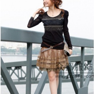 浙江义乌雪纺短裙批发夏季时尚便宜女装韩版碎花迷你短裙批发