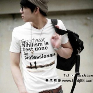 夏天男式便宜T恤批发纯棉男士印花T恤批发广东最便宜男装批发市