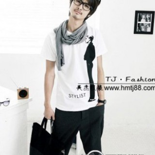 纯棉男装短袖T恤批发休闲男装批发韩版男装批发最便宜男式T恤批