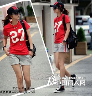 时尚潮流女式T恤批发李孝利韩版T恤批发广东情侣装批发吊带工字