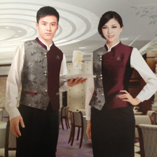 上海定做酒店服务员服装上海订做酒店工作服
