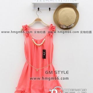 夏季新款连衣裙批发东莞连衣裙批发广州吊带背心批发网时尚女装裙