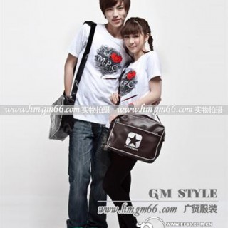 夏季情侣T恤批发夏装情侣T恤批发网时尚情侣T恤批发网上情侣装