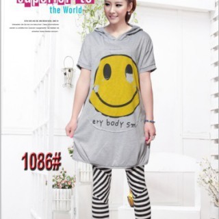 时尚大码肥婆装妈妈装大版t恤批发山东大码大版t恤批发