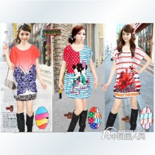 虎门大码冰丝连衣裙批发厂家直销十三行便宜冰丝宽松T恤批发库存