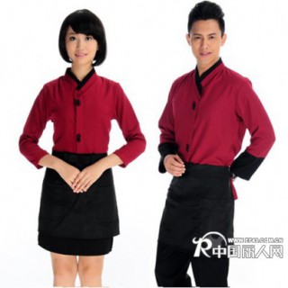 上海服务员服装定做上海酒店服务员服装订做