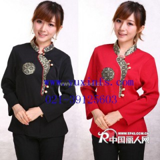 定做酒店工作服 酒店保安服上海酒店服装批发