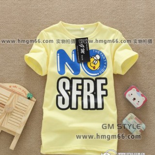 韩版儿童服装批发时尚儿童T恤批发淘宝童装T恤批发西安太原童装