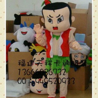 供应浙江卡通服装 杭州卡通服饰 卡通道具服装 葫芦娃