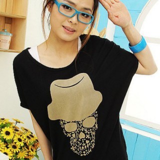 蝙蝠袖大码T恤衫批发广州厂家5元T恤衫批发沙河T恤批发