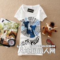 一手货源株洲韩版短袖T恤批发大量男女T恤批发