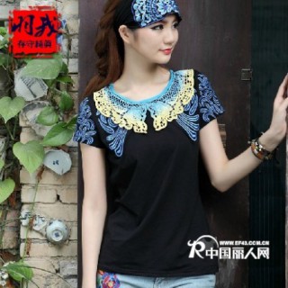 羽我休闲时尚品牌女装T恤、裙子、裤子、鞋子、包包等裂帛正品