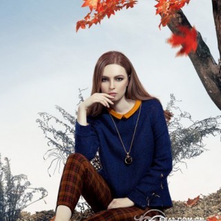 缘尚儿女装 2013秋冬新品上市 美丽绽放