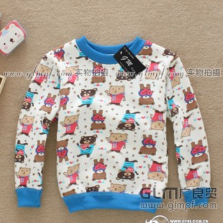 童装拉链外套批发童装加厚外套批发儿童纯棉卫衣外套批发时尚童装