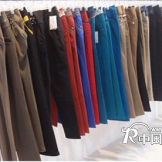 衣丹伦 新款时尚女裤批发 高档品牌中年裤子折扣女装低价库存尾