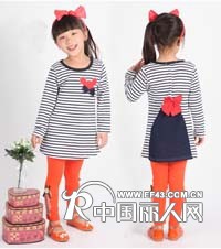 功夫熊童装店 产品面向3~15岁都市新新儿童！