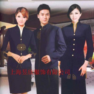 上海酒店服务员服装订制 上海酒店制服定做 xf