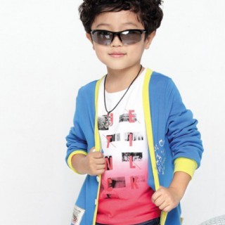 经典新款三件套搭配 带领孩子走在时尚的前沿