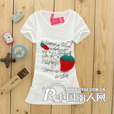 韩版T恤批发纯棉时尚女装批发13651454994