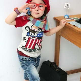 功夫熊5元童装完美得展现了少女情怀!