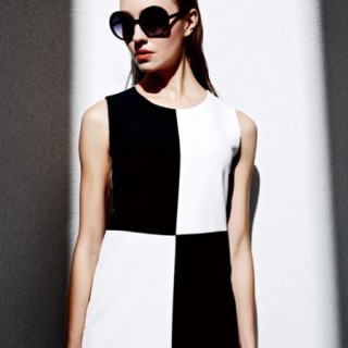 2014服装流行黑白主题 经典色彩打造超强气场