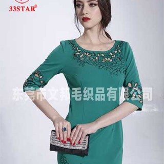 33star欧美时尚性感小短裙 纯色针织迷你超短裙百褶裙S3