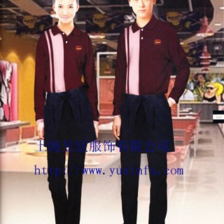 供应酒店服务员服装订做-上海服务员服装定做