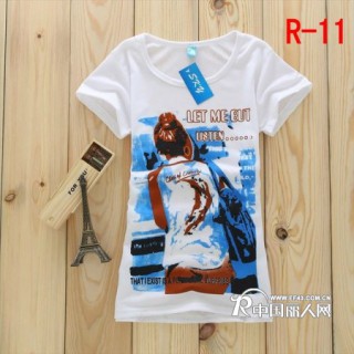 工厂大量供应春夏装男女T恤