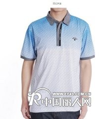 中老年男装短袖t恤批发中老年商务休闲短袖男士T恤批发商务仿牌