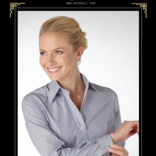 定做高档职业女式衬衫