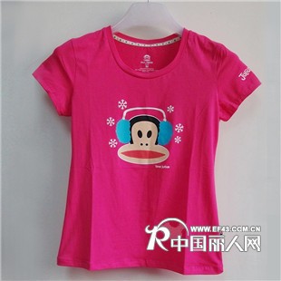 大嘴猴正品女装短袖t恤 大嘴猴T恤 大嘴猴折扣店加盟