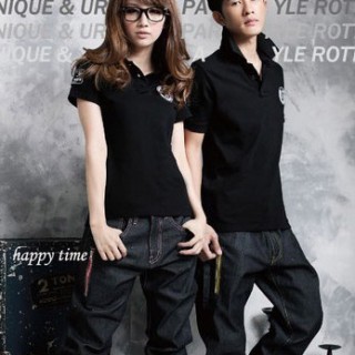女装短袖T恤定制 个性情侣装 班服 团体服 广告衫 服装加工