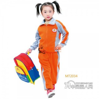 幼儿园秋季园服MT2034新童服装|牧童园服品牌