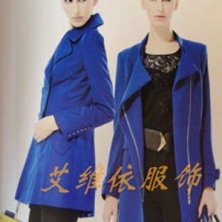 女装品牌折扣库存尾货歌塔希呢子大衣毛呢大衣品牌折扣批发