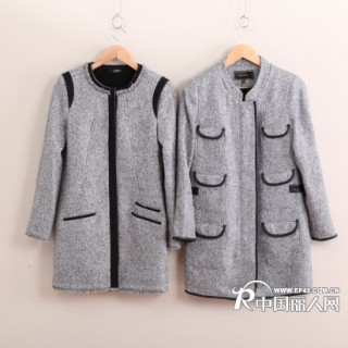 品牌女装莱维娜秋冬欧美服装库存批发