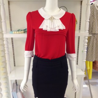 职业女孩的俏皮搭配