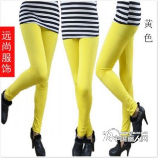 厂家直销个性百搭牛仔裤糖果色显瘦弹力小脚裤批发