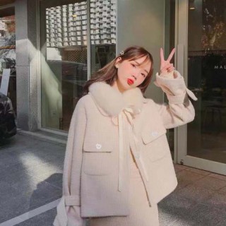 女神范套装冬季新款名媛气质俏皮洋气水貂绒网红套装裙