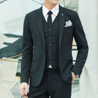 休闲西服批发中高端男装现货直批