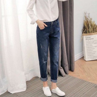 批发库存低价处理韩版女牛仔裤工厂尾货牛仔裤10元批发