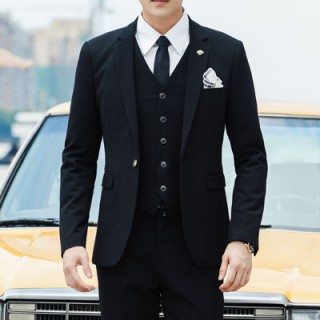 休闲西服批发男装秋冬款货源厂家直批