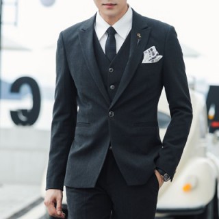 休闲西服批发中高端男装货源厂家供应