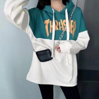 美衫美品牌女装加绒卫衣一件大发拿货市场