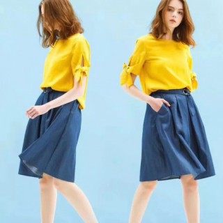 广州品牌水云间春夏，直播走量品牌女装低价批发