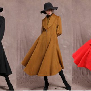 情侣无极水波纹大衣_女装加盟