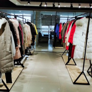 广东品牌折扣女装 冬季新款女装单品羽绒服  尾货折扣批发